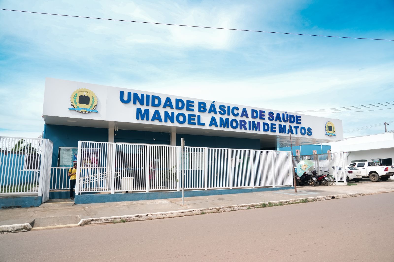 UBS Manoel Amorim de Matos está localizada na rua Angico, nº 5030, bairro Cohab